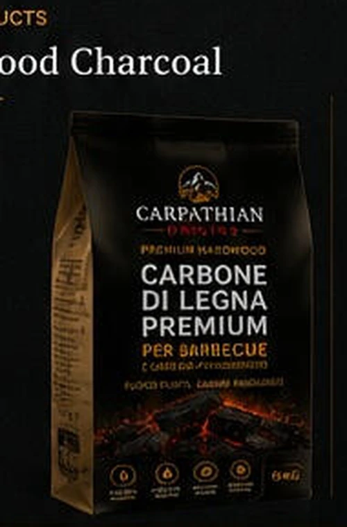 Carpathian Origins premium hardwood charcoal 5 kg bag